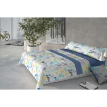 Duvet cover set Pierre Cardin HOJARASCA Blue Single 3 Pieces