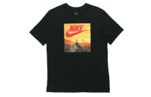 Nike 照片印花短袖T恤 男款 黑色 / Футболка Nike CK4281-010 T