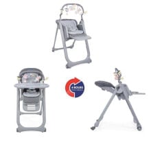 Детские стульчики для кормления стульчик для кормления и дуга с игрушками - Chicco Polly Magic Relax - Размер: 53 x 83,5 x 85/106 см. На колесиках. Возраст от 0 месяцев до 3 лет