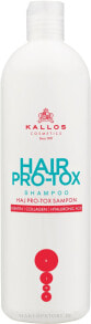 Shampoo mit Keratin, Kollagen und Hyaluronsäure - Kallos Cosmetics Hair Pro-tox Shampoo