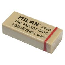 MILAN Box 5 Master Gum Erasers Softer And Adsorbent Special For Fine Arts
