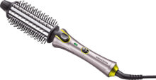 Hair dryers and hair brushes grundig HS 5530 - Straightening curling brush - Warm - 160 °C - 190 °C - Taupe - 1.8 m