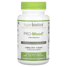 Pro-Mood with L-Theanine, 6 Billion CFU, 60 Time-Release Tablets