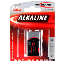 Батарейки и аккумуляторы для фото- и видеотехники ANSMANN 1 9V Block Red-Line Batteries