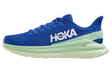 HOKA ONE ONE Mach 4 轻便舒适 低帮休闲跑步鞋 蓝绿 / Кроссовки HOKA ONE ONE Mach 4 1113528-DBGA