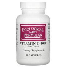 Витамин С Эколоджикал Формулас, витамин C-1000, 90 капсул