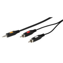 VIVANCO RCA/3.5 mm Connection Lead 1.5 m Cable