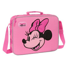 School Satchel Minnie Mouse Loving Pink