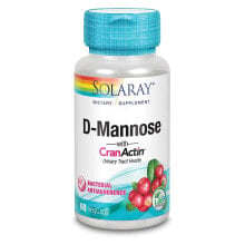 SOLARAY D-Mannose+CranActin 60 Units