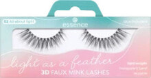 False eyelashes and glue