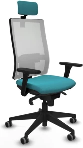 Office Chair Piqueras y Crespo 3D066G2 Turquoise