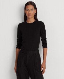 Lauren Ralph Lauren cotton-Blend Long-Sleeve Top