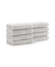 Aston and Arden luxury Turkish Washcloths, 8-Pack, 600 GSM, Extra Soft Plush, 13x13, Solid Color Options with Dobby Border