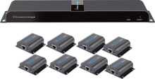 System przekazu sygnału AV Techly Techly HDMI Extender/Splitter mit IR über RJ45 50m