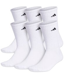 Men's Cushioned Athletic 6-Pack Crew Socks