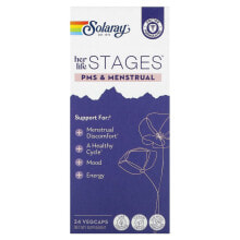 Her Life Stages, PMS & Menstrual, 24 VegCaps