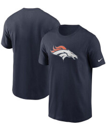 Nike men's Navy Denver Broncos Primary Logo T-shirt