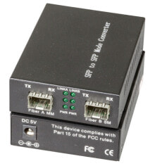 Сетевое оборудование eFB Elektronik EL031 сетевой медиа конвертор 1000 Мбит/с Черный