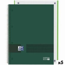 Notebook Oxford European Book Write&Erase Military green A4 (5 Units)
