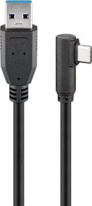 Wentronic 66504 USB кабель 3 m 2.0/3.2 Gen 1 (3.1 Gen 1) USB C USB A Черный