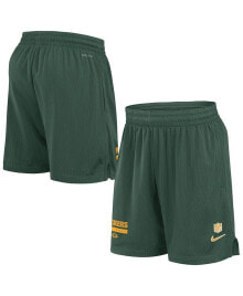 Nike men's Green Green Bay Packers 2024 Sideline Performance Mesh Shorts