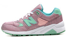 New Balance NB 580 减震防滑 低帮 跑步鞋 女款 灰粉红 / Кроссовки New Balance NB 580 WRT580SA