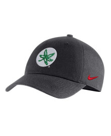 Nike men's Charcoal Ohio State Buckeyes Heritage86 Logo Adjustable Hat