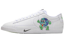 Nike Blazer Low Earth Day Collection 保护地球 地球日 潮流 低帮 板鞋 男女同款 白色 / Кроссовки Nike Blazer Low Earth Day Collection CI5546-100