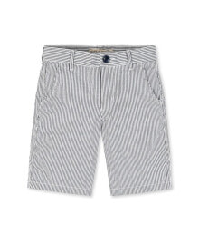 Hope & Henry big Boys Organic Cotton Seersucker Short