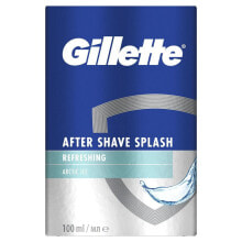 Купить кремы, лосьоны и бальзамы после бритья Gillette: Gillette Arctic Ice After Shave Splash 100 ml rasierwasser für Herren