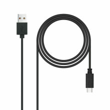 Купить компьютерные кабели и коннекторы NANOCABLE: Кабель USB A — USB C NANOCABLE 10.01.2103