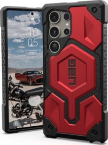 UAG UAG Monarch Pro - obudowa ochronna do Samsung Galaxy S24 Ultra 5G z wbudowanym modułem magnetycznym (crimson)