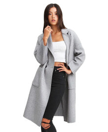 Купить женские куртки Belle & Bloom: Women Publisher Double Breasted Wool Blend Coat