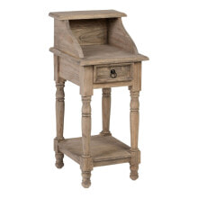 Nightstand Natural Wood 35 x 40 x 80 cm