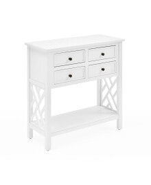 Alaterre Furniture coventry Wood Console Table with Drawers