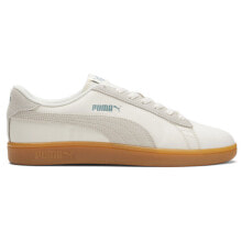 Puma Smash V2 Preppy Lace Up Mens White Sneakers Casual Shoes 39302802