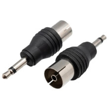 EUROCONNEX 1093 M/F Jack To PAL Adapter 3.5 mm