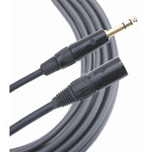 Mogami TRSXLRM0300BL Gold Series TRS>XLR Cable 3m (Black)