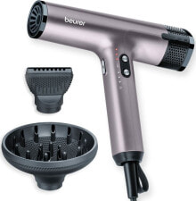 Hair dryers and hair brushes