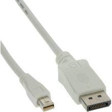InLine 17132 DisplayPort кабель 2 m mini DisplayPort Белый