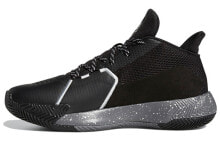 adidas Court Vision 2.0 低帮 复古篮球鞋 男款 黑白色 / Кроссовки Adidas Court Vision FZ1455