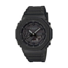 Купить наручные часы Casio G-Shock: Наручные часы Casio G-Shock OAK - ALL BLACK Чёрные Ø 45 мм