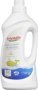 Friendly, Organic Friendly, Organic, Washing liquid for baby clothes, 1L, Marseille soap
