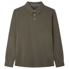 HACKETT Fashioned Clr Long Sleeve Polo