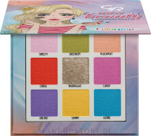 Lidschatten-Palette - Golden Rose Miss Beauty Eyeshadow Palette