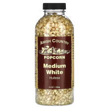 Amish Country Popcorn, Средний белый, без упаковки, 396 г (14 унций)