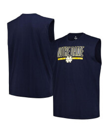 Купить мужские футболки и майки Profile: Men's Navy Notre Dame Fighting Irish Big Tall Tank Top