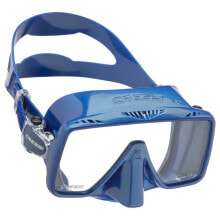 Masks and snorkels for scuba diving