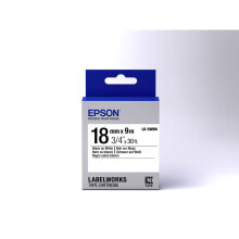 Printer Labels Epson C53S655006 Black Black/White