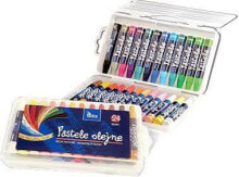 Цветные карандаши для рисования для детей tetis Pastele olejne 24kol heksagonalne (KT020-AF)